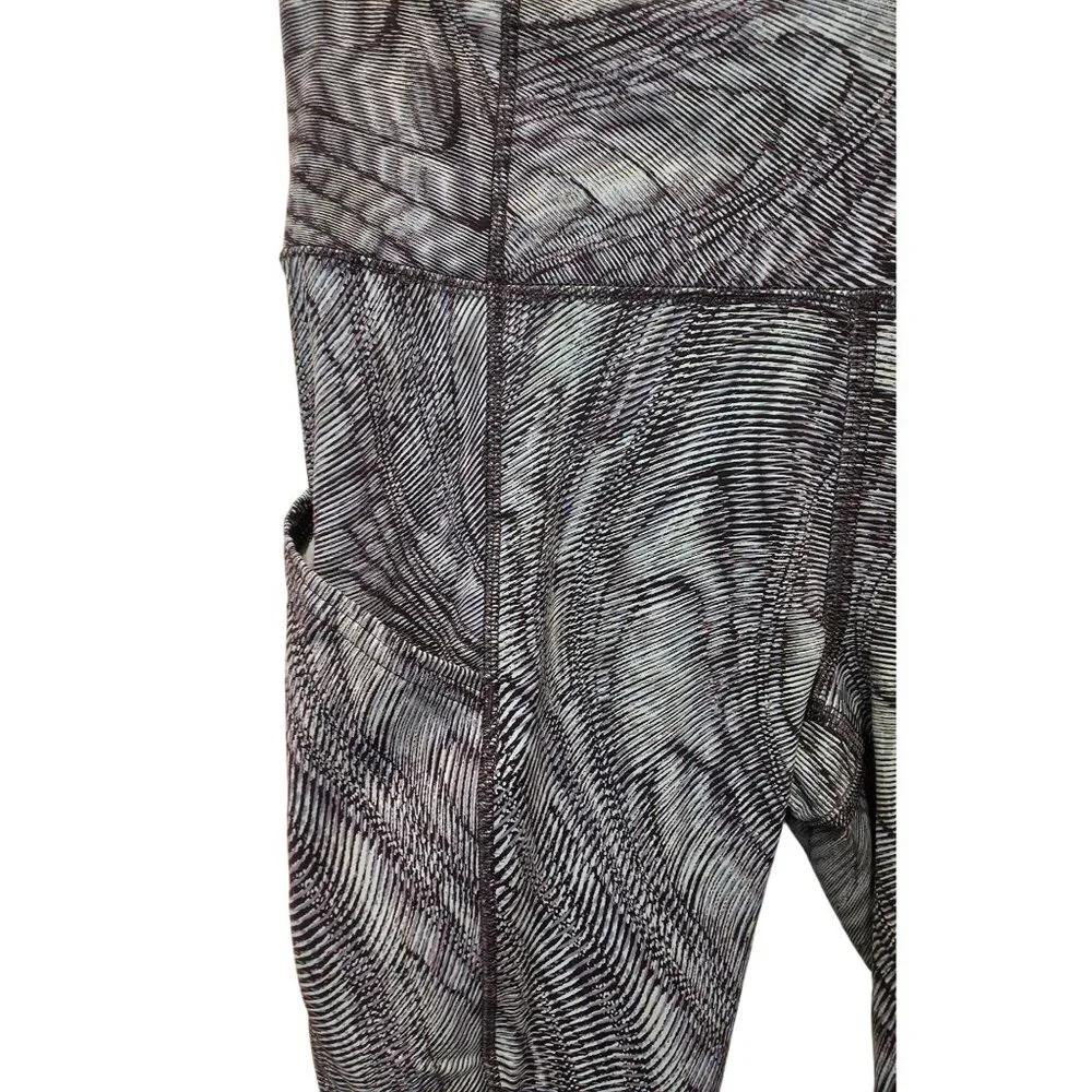 Lululemon Fast and Free Nulux Athletic Running Leggings Tights Women's Sz 4 - Picture 6 of 10